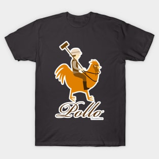 Funny Pollo Parody Fashion Chicken Design T-Shirt